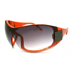 Plate Logo Big Shades Sonnenbrille red ruby