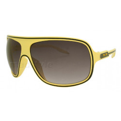 Shield Retro Stripe Designer Sonnenbrille rt31 yellow