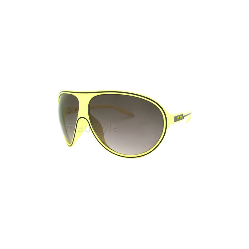 Aviator Retro Stripe Designer Sonnenbrille rt32 yellow