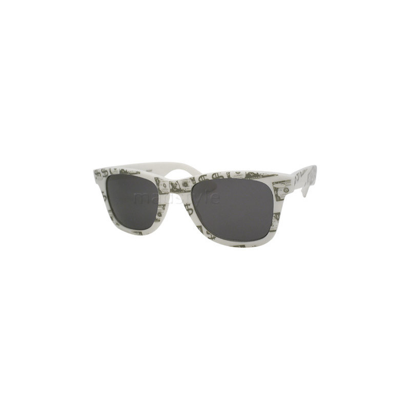 Blues Brothers US Dollar Noten Sonnenbrille white