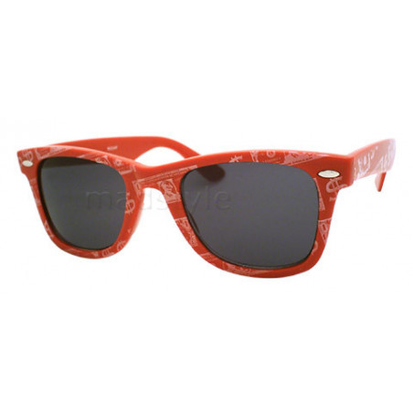 Blues Brothers US Dollar Noten Sonnenbrille red