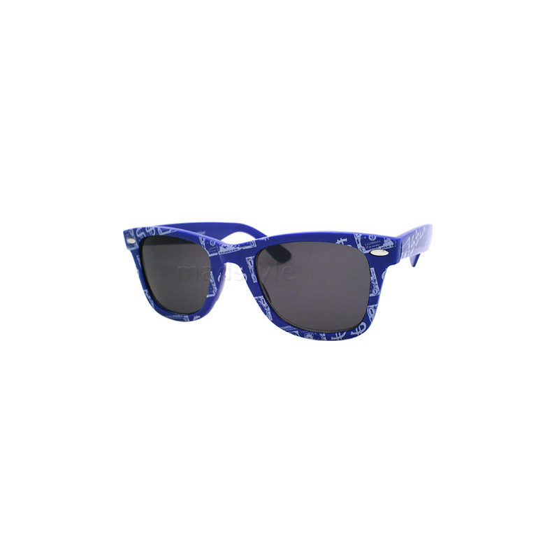 Blues Brothers US Dollar Noten Sonnenbrille blue