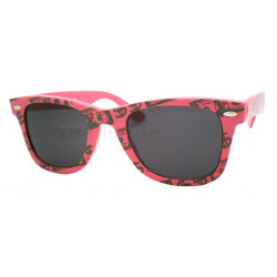 Blues Brothers US Dollar Noten Sonnenbrille pink