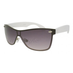 Wayfarer Blues Brothers Shield Sonnenbrille white ruby