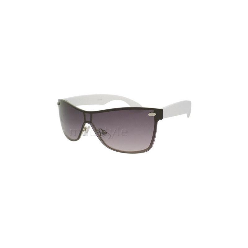 Wayfarer Blues Brothers Shield Sonnenbrille white ruby