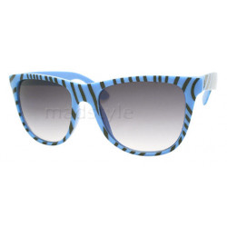 Blues Brothers Zebra Designer Sonnenbrille blue