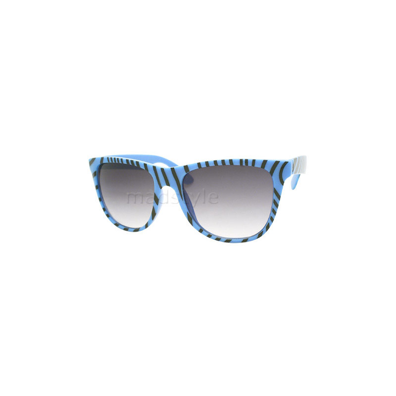 Blues Brothers Zebra Designer Sonnenbrille blue