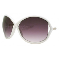 Grosse Glamour Mode Sonnenbrille fs02 white