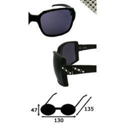 Strass Fashion Designer Sonnenbrille fs71 dor