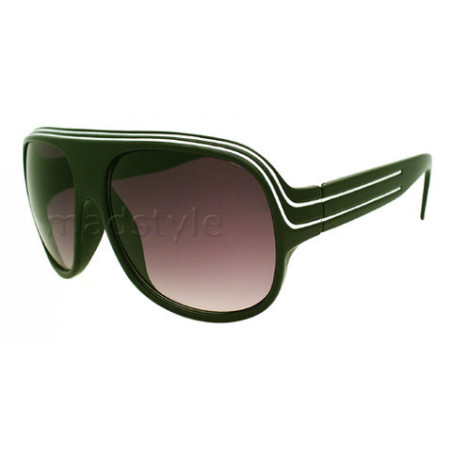 Retro Aviator Designer Sonnenbrille rt30 black-wt