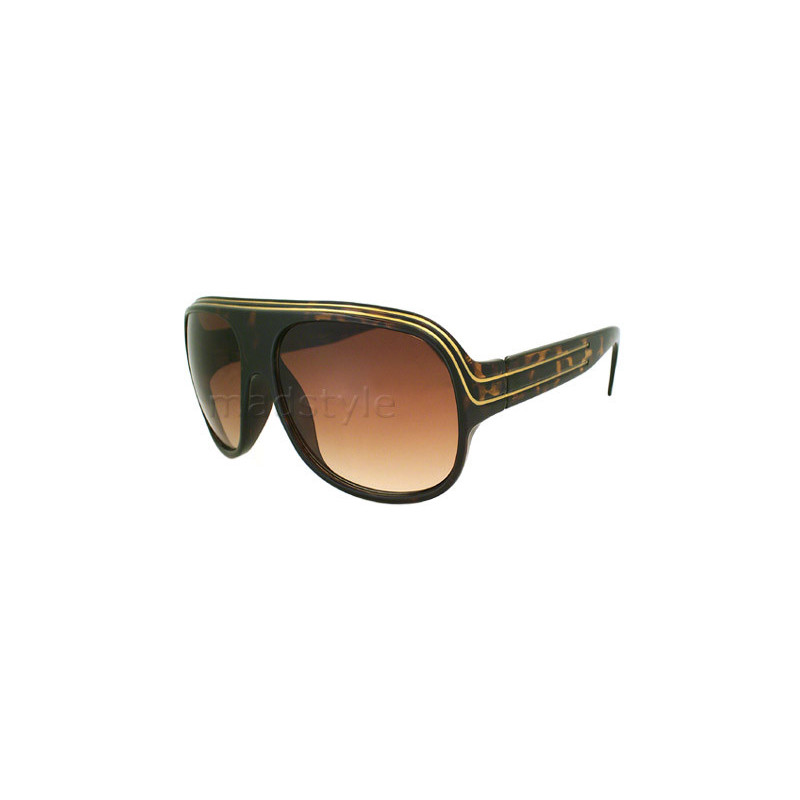 Retro Aviator Designer Sonnenbrille rt30 demi