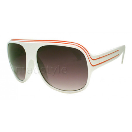 Retro Aviator Designer Sonnenbrille rt30 white