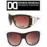 Hybrid Sonnenbrille DIMITRIS DIMITRIOU® Vogue brown desert