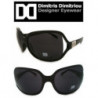 Retro Sonnenbrille DIMITRIS DIMITRIOU® Vintage black smoke