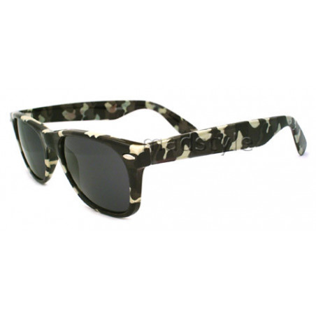 Camouflage Wayfarer Bühnen Sonnenbrille bk