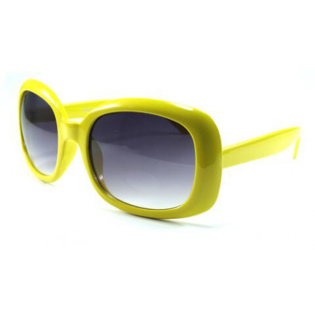 Fashion Sonnenbrille TUESDAY Neon gelb ruby