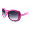 Fashion Sonnenbrille TUESDAY Neon pink ruby