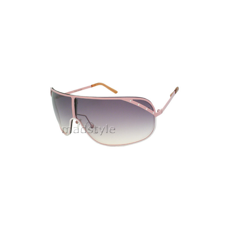 Rock Star Shield Designer Sonnenbrille 2193 pink