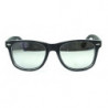 Matte Bicolor Wayfarer Sonnenbrille verspiegelt ice