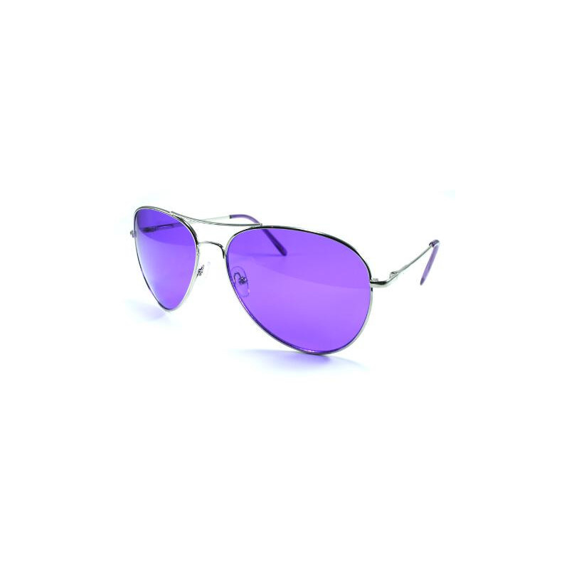 Party Aviator Sonnenbrille KILL BILL purple