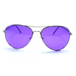 Party Aviator Sonnenbrille KILL BILL purple