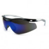 Lunettes de soleil sport velo XSports black silver revo