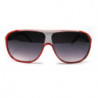 Lunettes de soleil PC aviator Nu Disco nu08 rouge