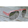 Lunettes de soleil retro aviator rt210 ice rouge mirroir