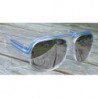 Lunettes de soleil retro aviator rt210 ice bleu mirroir