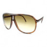 Lunettes de soleil Miami Style squarecut stripe Aviator desert