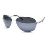 Lunettes de soleil aviator designer medium chrome