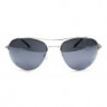 Lunettes de soleil aviator designer medium chrome