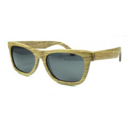 Polarisierte Bambus Wayfarer Sonnenbrille Slim A
