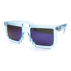 Lunettes de soleil Gamer Retro 8Bit Pixel Party vert ice revo