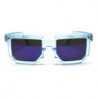 Lunettes de soleil Gamer Retro 8Bit Pixel Party vert ice revo