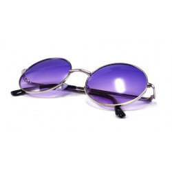 Lunettes de soleil john lennon taille XL chrome purple