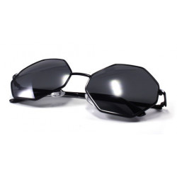 Lunettes de soleil Big Octagon Party black smoke