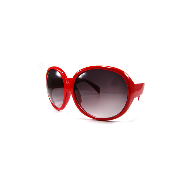 Grosse Lady Designer Sonnenbrille rot