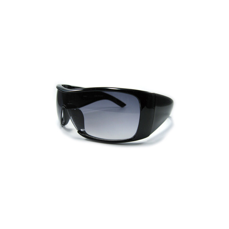 Space Shield Retro Sonnenbrille nu10 schwarz