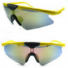 Lunettes de soleil sport  velo ps101 jaune