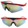 Lunettes de soleil sport  velo ps101 rouge