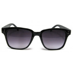 Square-cut Classic Wayfarer Sonnenbrille schwarz