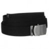 Ceinture en tissu classique militaire noir (Gr. S-XL)