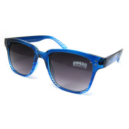 Square-cut Classic Wayfarer Sonnenbrille blau