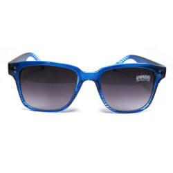 Square-cut Classic Wayfarer Sonnenbrille blau