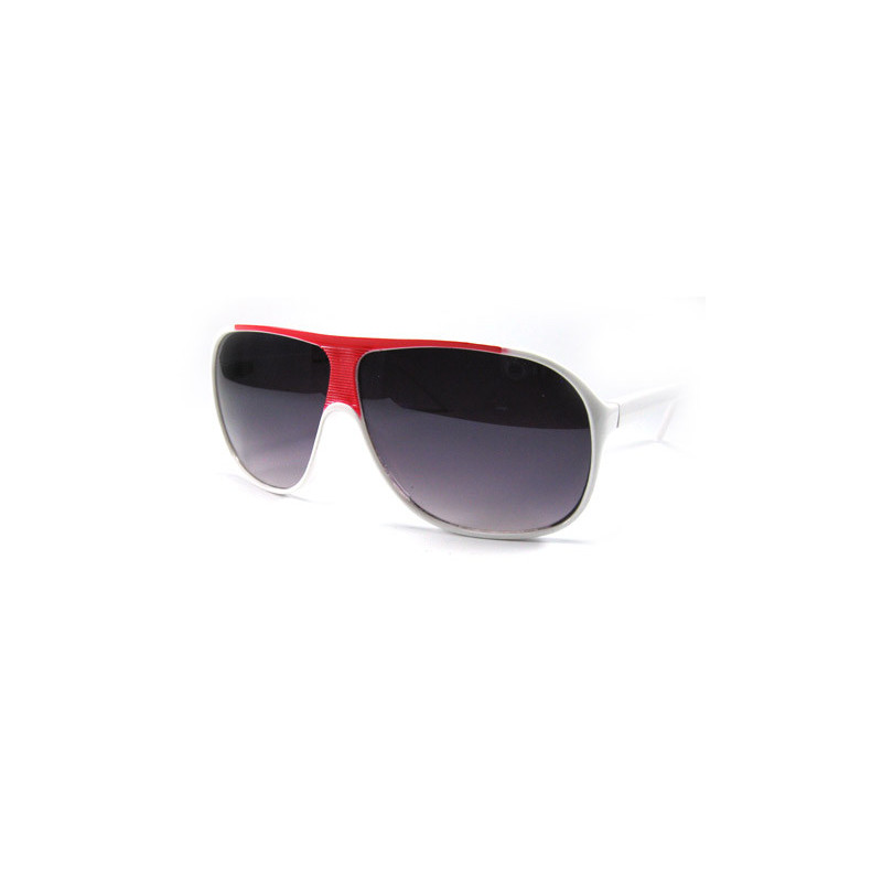 Nu Disco Retro PC Aviator Sonnenbrille nu08 weiss