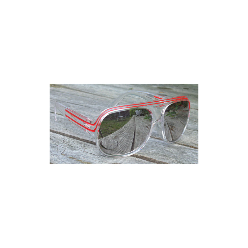 Retro Aviator Sonnenbrille rt210 ice rot verspiegelt