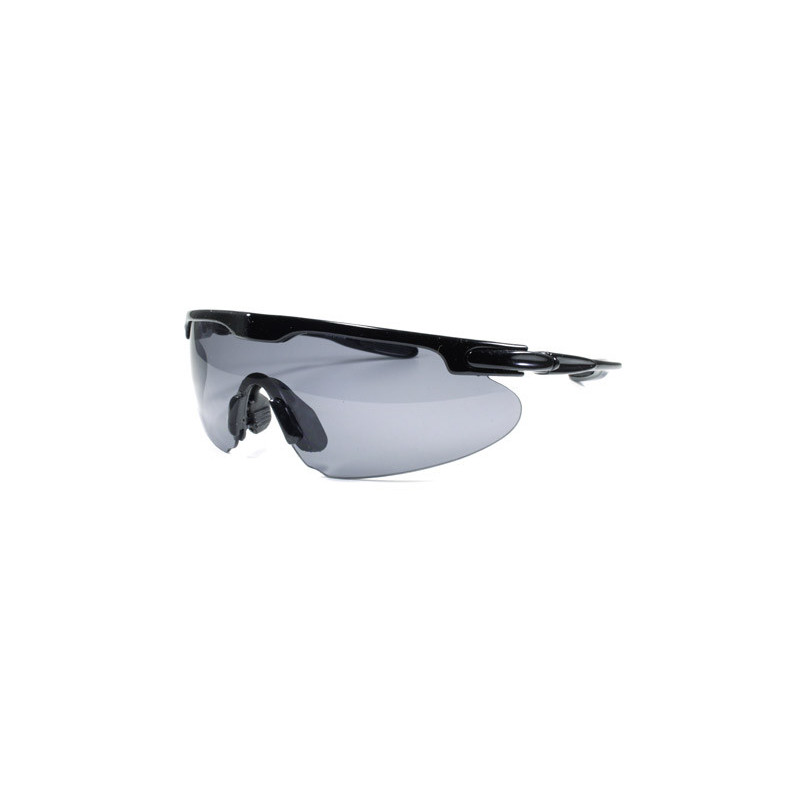 Grosse Radsport Sonnenbrille black smoke