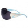 Lunettes de soleil wide shield mode smoke blue