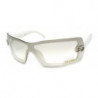 Lunettes de soleil OC shield fashion blanc